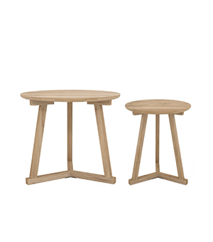 Tripod side tables